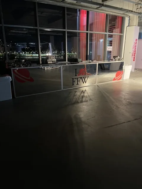 Branded wall environment installation